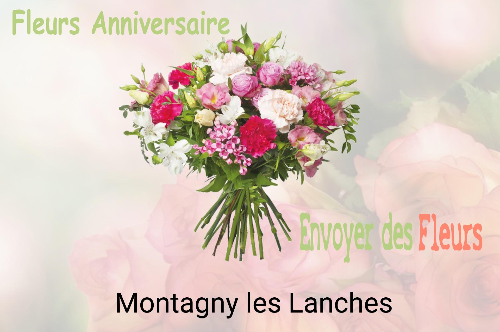 Bouquet de fleurs d’anniversaire livré à Montagny-les-Lanches