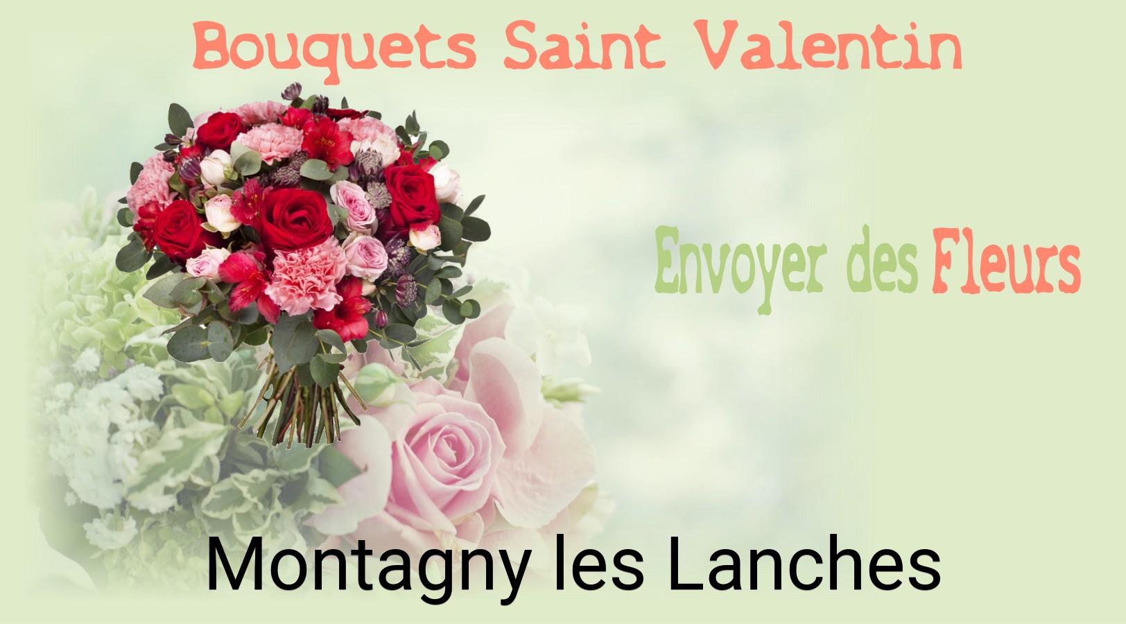 Roses de Saint-Valentin livrées à Montagny-les-Lanches